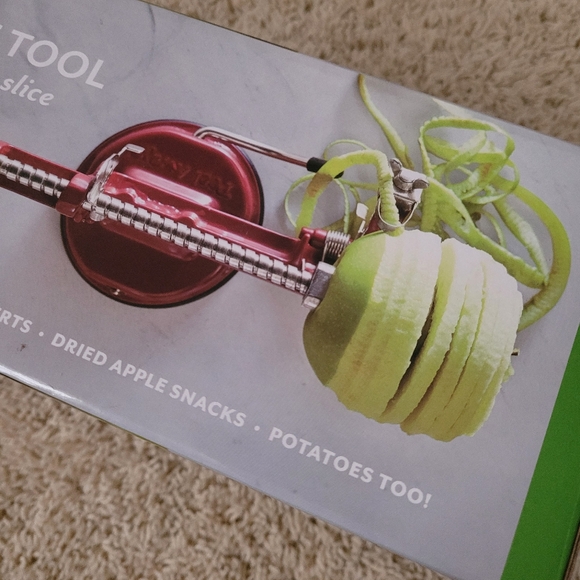Sur La Table 3 In 1 Apple Tool Peel Core Slice Kitchen Gadgets - Picture 13 of 13